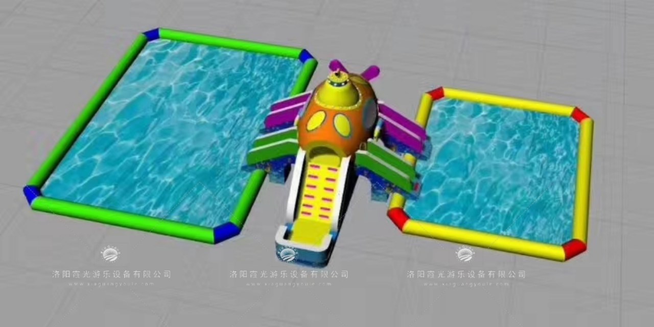 保定深海潜艇儿童乐园充气游泳池